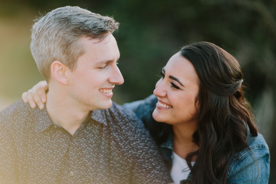 A Blissful Sunset Engagement – Photo by Let's Frolic Together