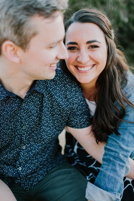 A Blissful Sunset Engagement – Photo by Let's Frolic Together
