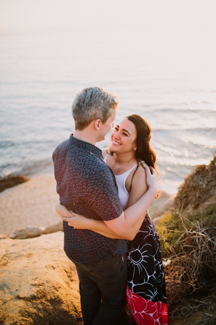A Blissful Sunset Engagement – Photo by Let's Frolic Together