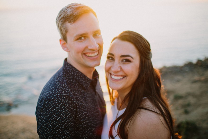 A Blissful Sunset Engagement – Photo by Let's Frolic Together
