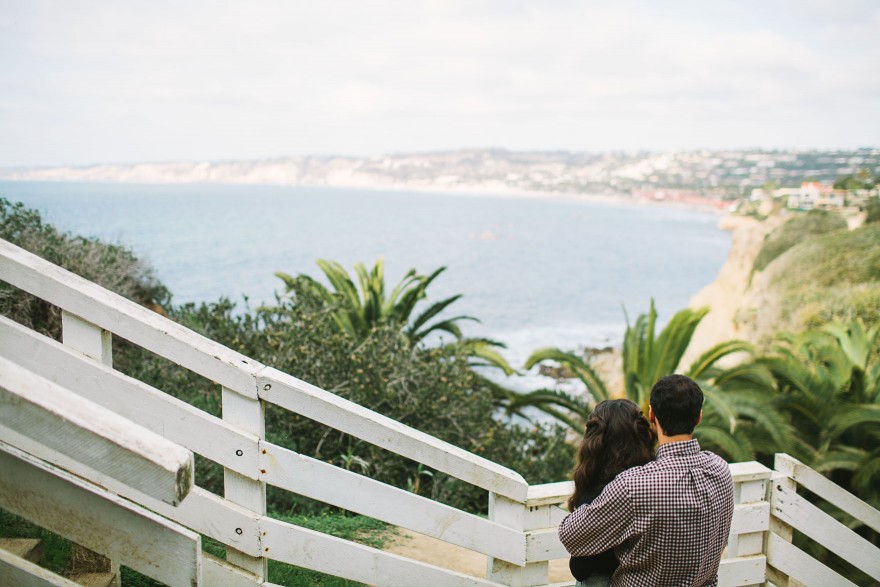 Coastal Caverns Engagement in La Jolla – Photo by Let's Frolic Together