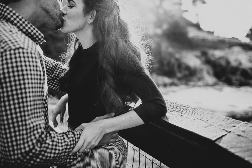 Coastal Caverns Engagement in La Jolla – Photo by Let's Frolic Together