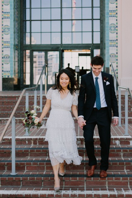 Double the Love San Diego Elopement – Photo by Let's Frolic Together