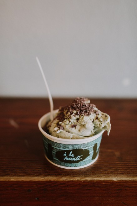 Old Town Ice Cream Engagement – Photo by Let's Frolic Together