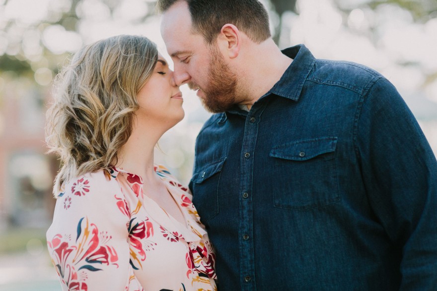 Old Town Ice Cream Engagement – Photo by Let's Frolic Together