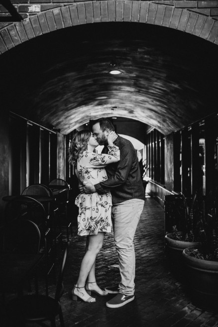 Old Town Ice Cream Engagement – Photo by Let's Frolic Together