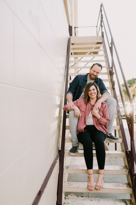Old Town Ice Cream Engagement – Photo by Let's Frolic Together