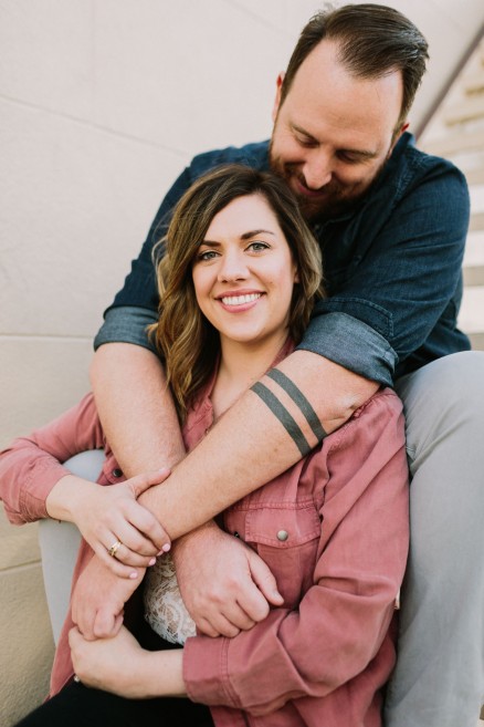Old Town Ice Cream Engagement – Photo by Let's Frolic Together