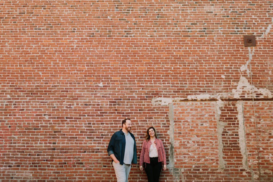 Old Town Ice Cream Engagement – Photo by Let's Frolic Together