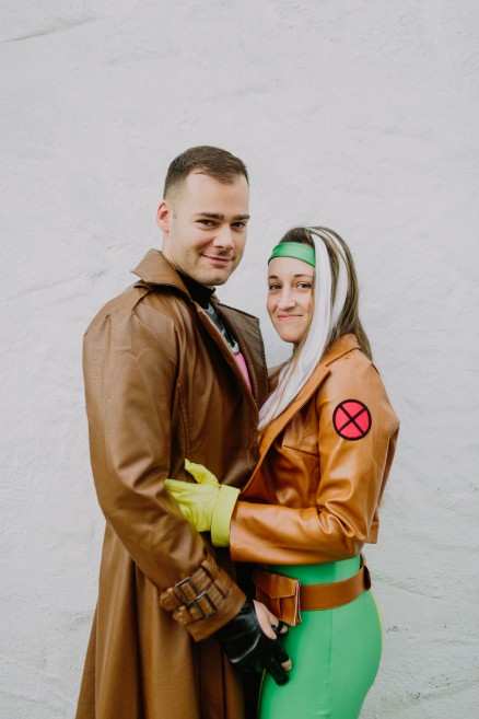 Gambit & Rogue: Halloween Engagement – Photo by Let's Frolic Together