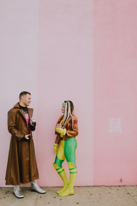 Gambit & Rogue: Halloween Engagement – Photo by Let's Frolic Together