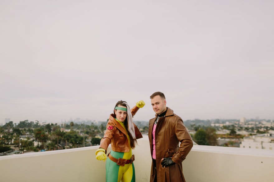 Gambit & Rogue: Halloween Engagement – Photo by Let's Frolic Together