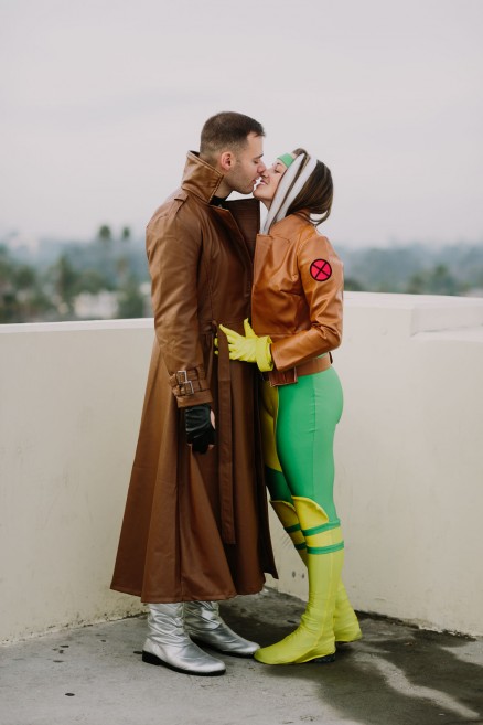 Gambit & Rogue: Halloween Engagement – Photo by Let's Frolic Together