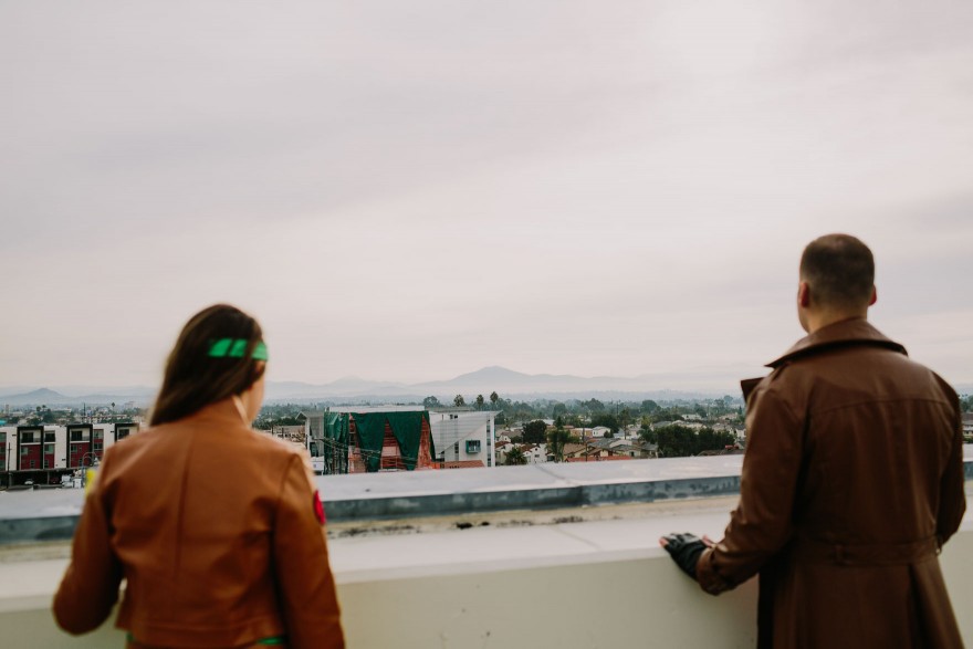 Gambit & Rogue: Halloween Engagement – Photo by Let's Frolic Together