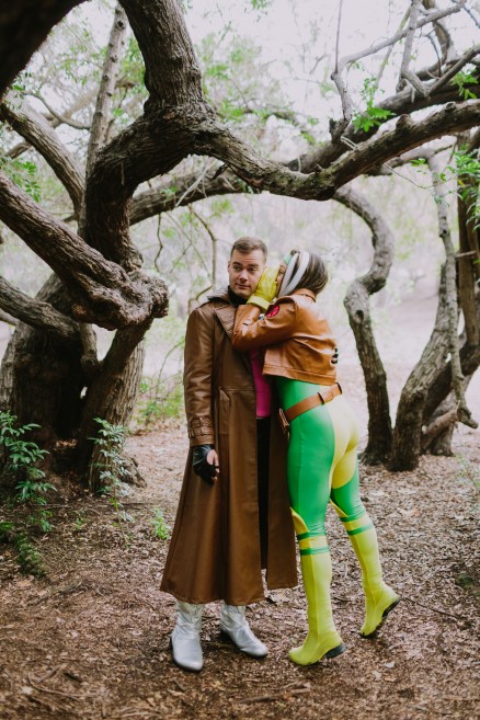 Gambit & Rogue: Halloween Engagement – Photo by Let's Frolic Together