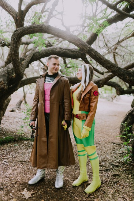 Gambit & Rogue: Halloween Engagement – Photo by Let's Frolic Together
