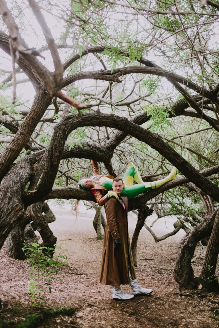 Gambit & Rogue: Halloween Engagement – Photo by Let's Frolic Together