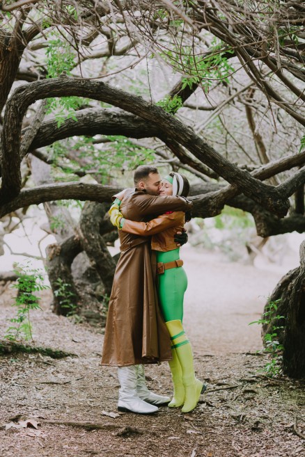 Gambit & Rogue: Halloween Engagement – Photo by Let's Frolic Together