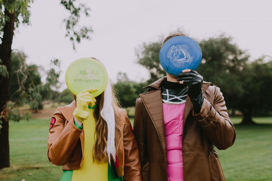 Gambit & Rogue: Halloween Engagement – Photo by Let's Frolic Together