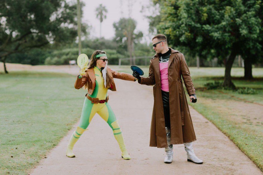 Gambit & Rogue: Halloween Engagement – Photo by Let's Frolic Together