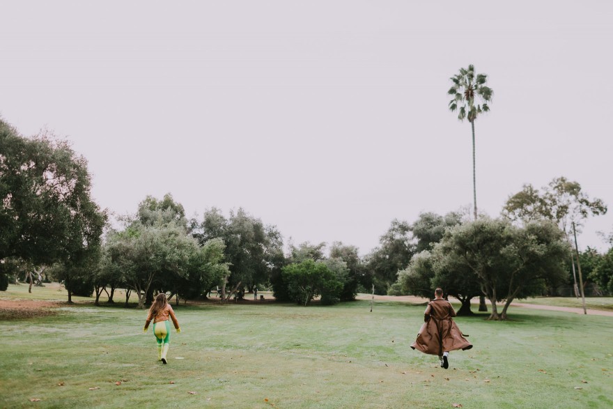 Gambit & Rogue: Halloween Engagement – Photo by Let's Frolic Together