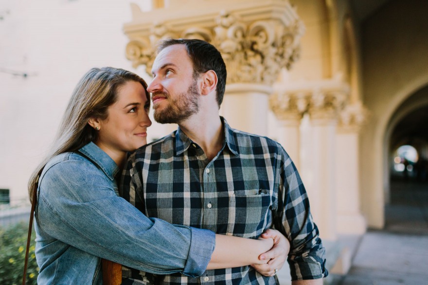 Golden Portaits at Balboa Park – Photo by Let's Frolic Together