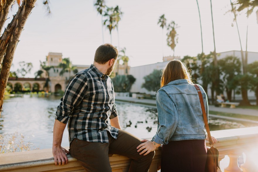 Golden Portaits at Balboa Park – Photo by Let's Frolic Together