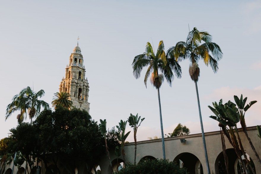 Golden Portaits at Balboa Park – Photo by Let's Frolic Together