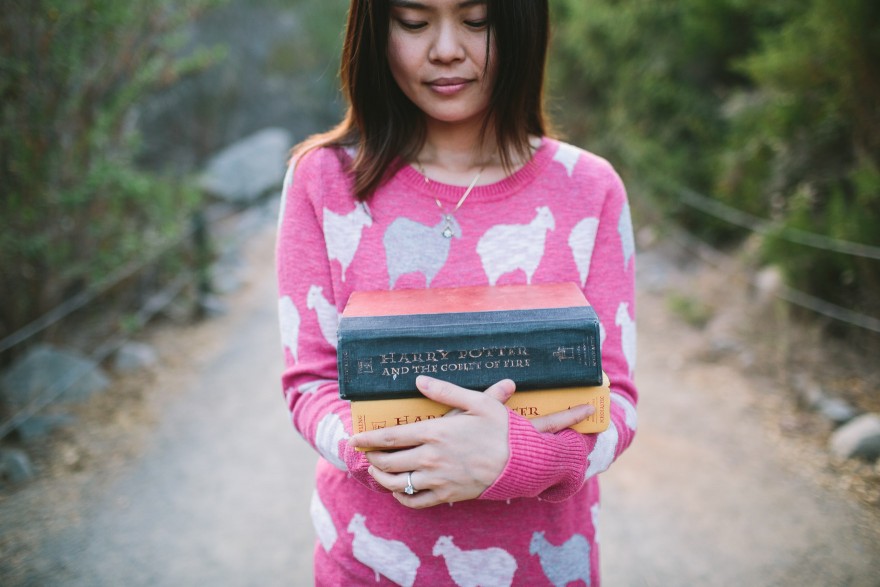 Enchanted Harry Potter Engagement – Photo by Let's Frolic Together