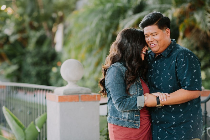 A Pizza & Puppy Engagement – Photo by Let's Frolic Together