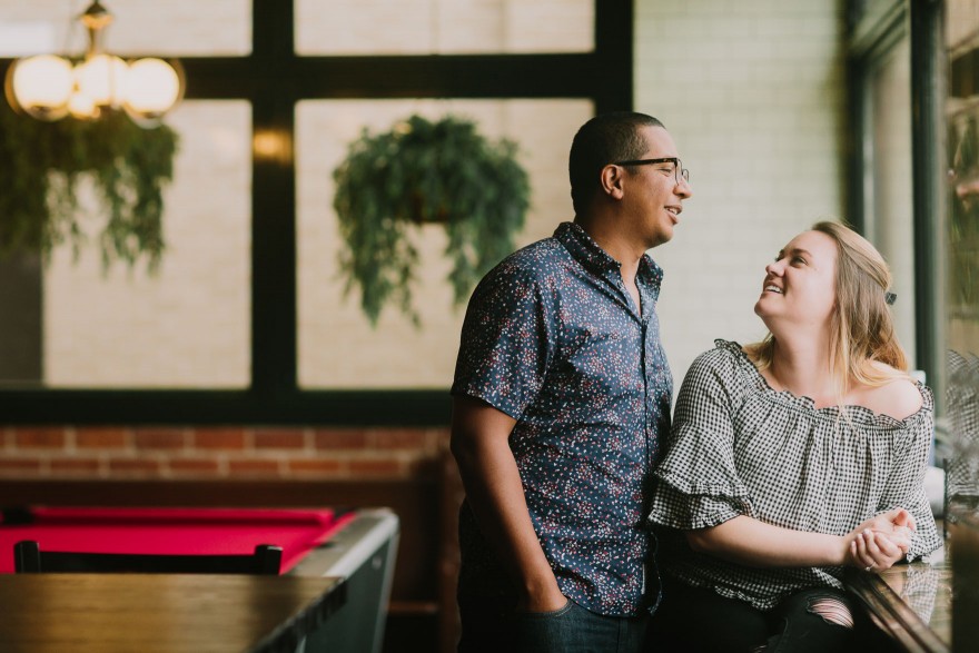 Playful Downtown Couple Fun – Photo by Let's Frolic Together