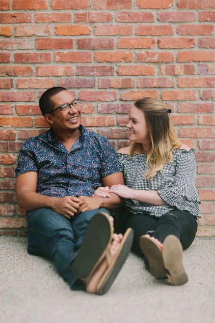 Playful Downtown Couple Fun – Photo by Let's Frolic Together