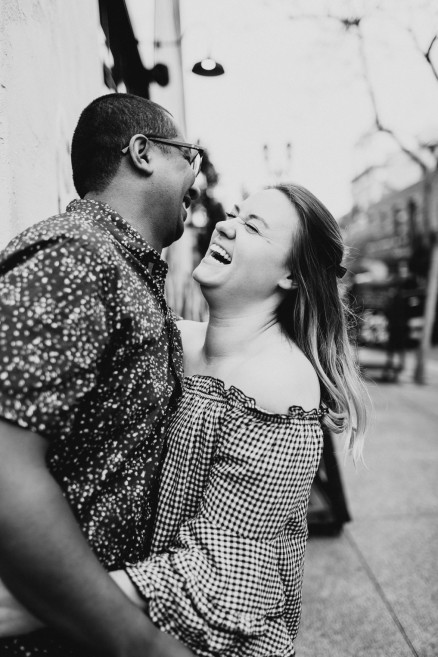 Playful Downtown Couple Fun – Photo by Let's Frolic Together