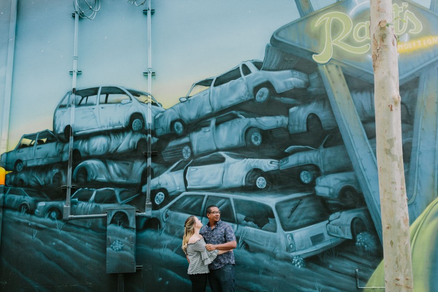 Playful Downtown Couple Fun – Photo by Let's Frolic Together