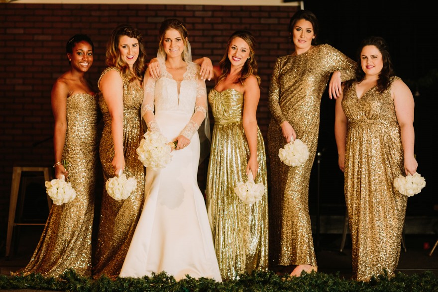 Twinkly Backyard Wedding Bash – Photo by Let's Frolic Together