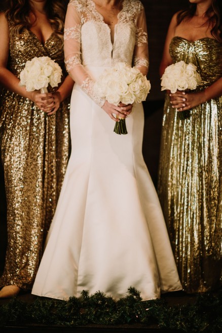 Twinkly Backyard Wedding Bash – Photo by Let's Frolic Together