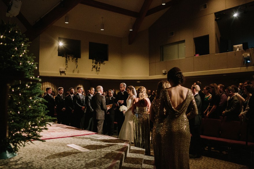 Twinkly Backyard Wedding Bash – Photo by Let's Frolic Together