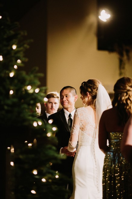 Twinkly Backyard Wedding Bash – Photo by Let's Frolic Together