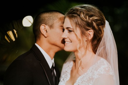 Twinkly Backyard Wedding Bash – Photo by Let's Frolic Together