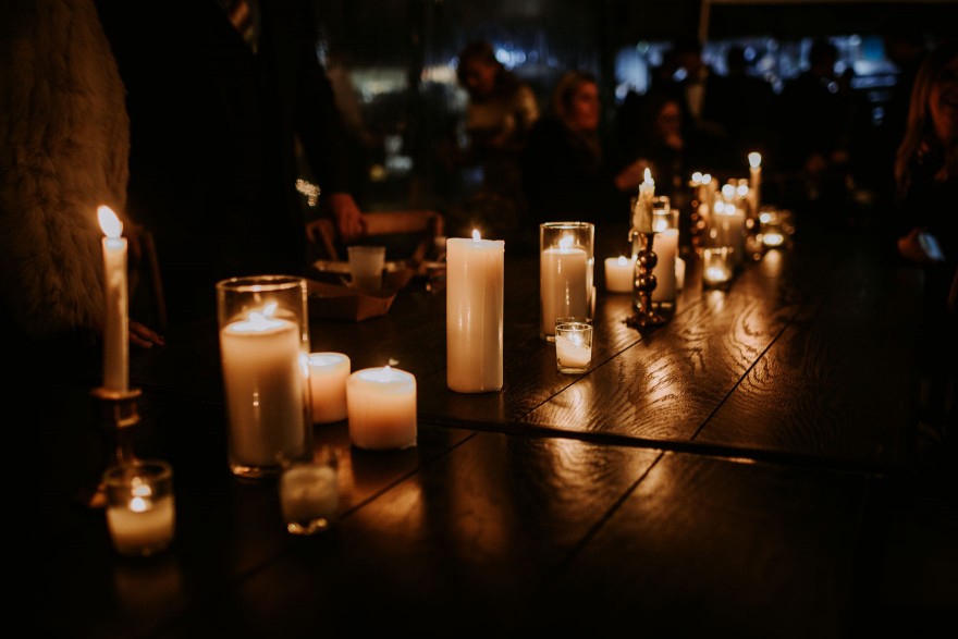 Twinkly Backyard Wedding Bash – Photo by Let's Frolic Together