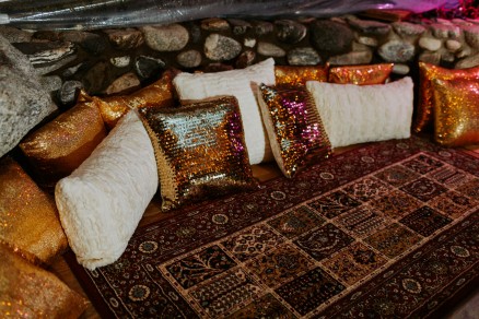 Twinkly Backyard Wedding Bash – Photo by Let's Frolic Together