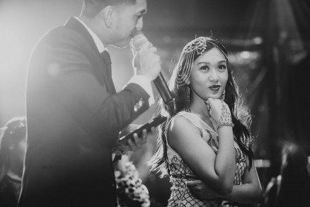 Twinkly Backyard Wedding Bash – Photo by Let's Frolic Together