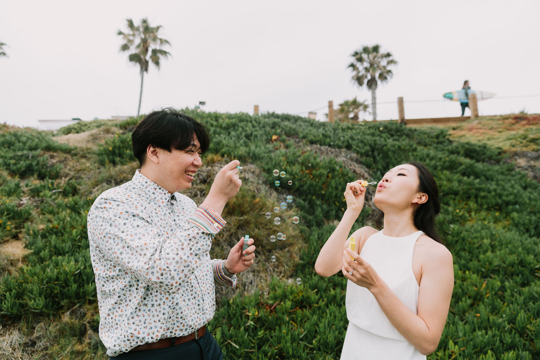 Swept Away at Windansea – Photo by Let's Frolic Together