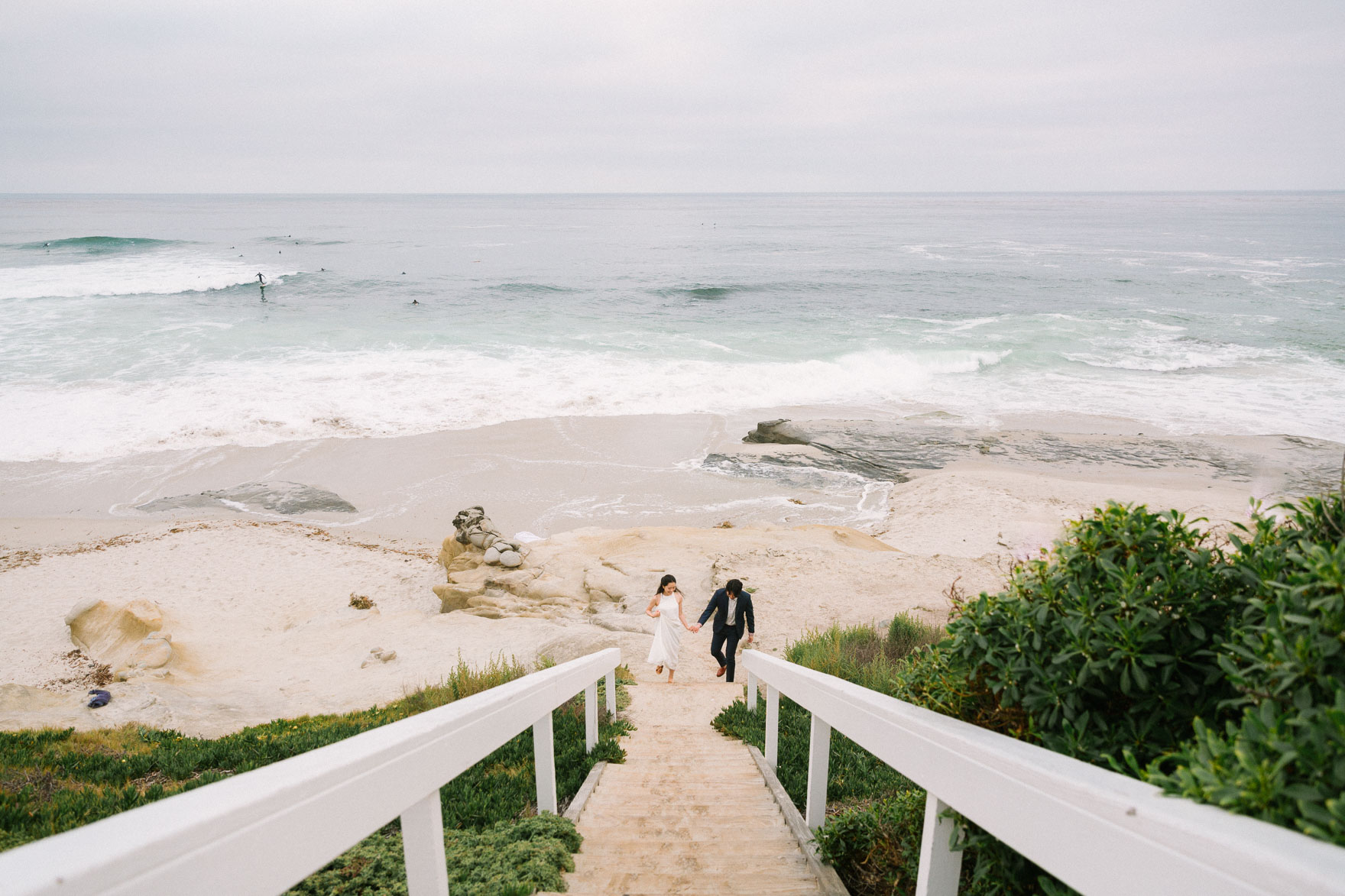Swept Away at Windansea – Photo by Let's Frolic Together
