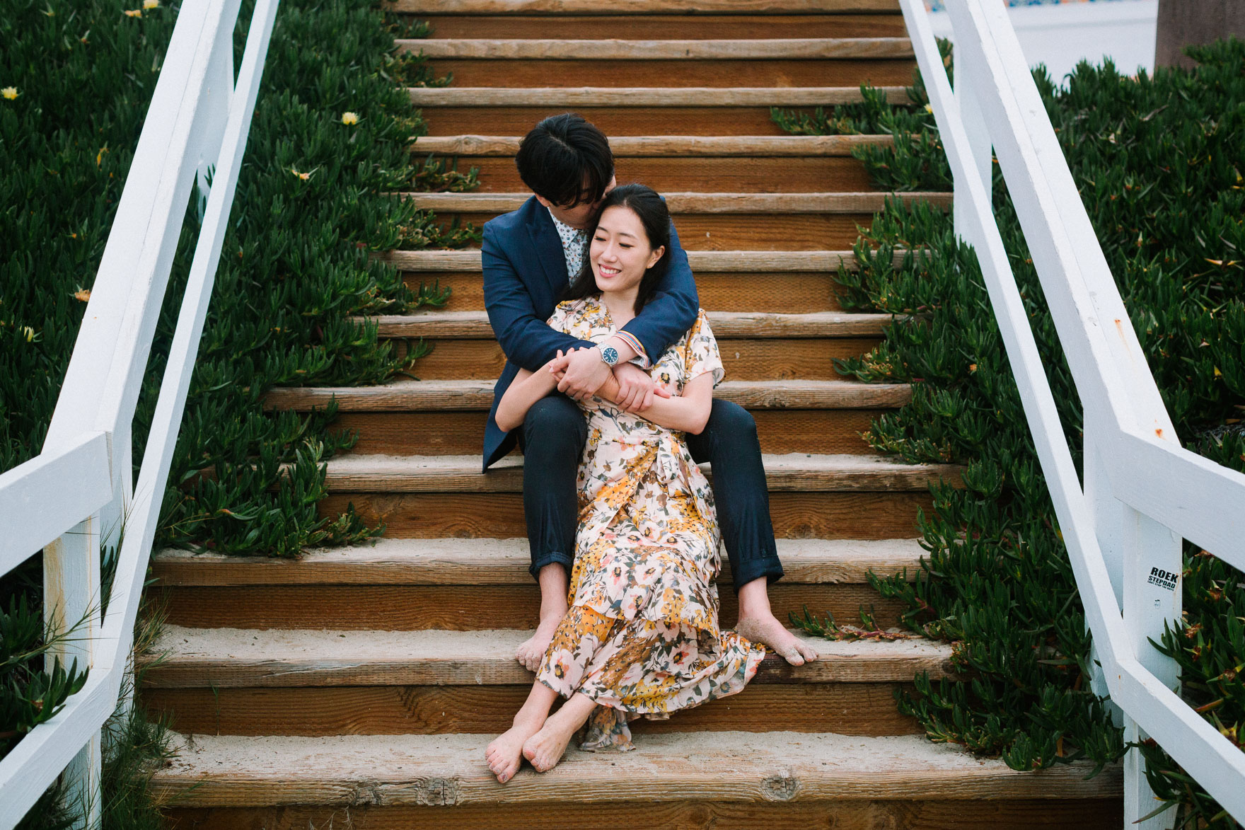 Swept Away at Windansea – Photo by Let's Frolic Together
