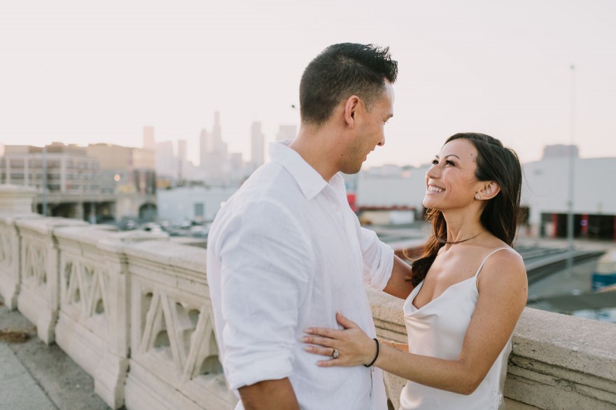 Modern Art and Skyline Views – Photo by Let's Frolic Together