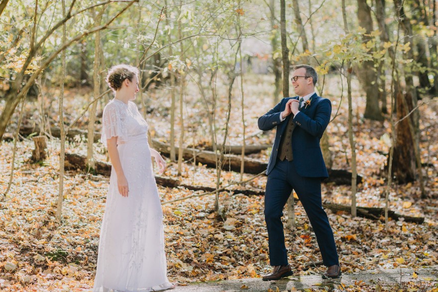 Cozy Autumn-in-Missouri Union – Photo by Let's Frolic Together