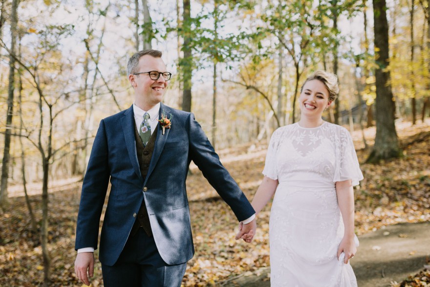 Cozy Autumn-in-Missouri Union – Photo by Let's Frolic Together