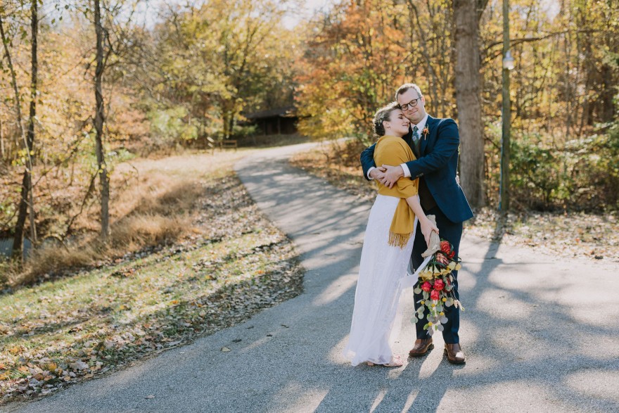 Cozy Autumn-in-Missouri Union – Photo by Let's Frolic Together