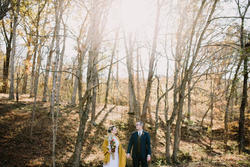 Cozy Autumn-in-Missouri Union – Photo by Let's Frolic Together